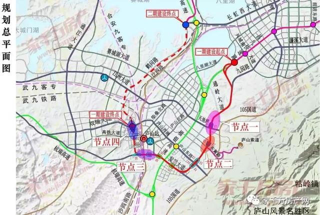 最新九江交通大规划图