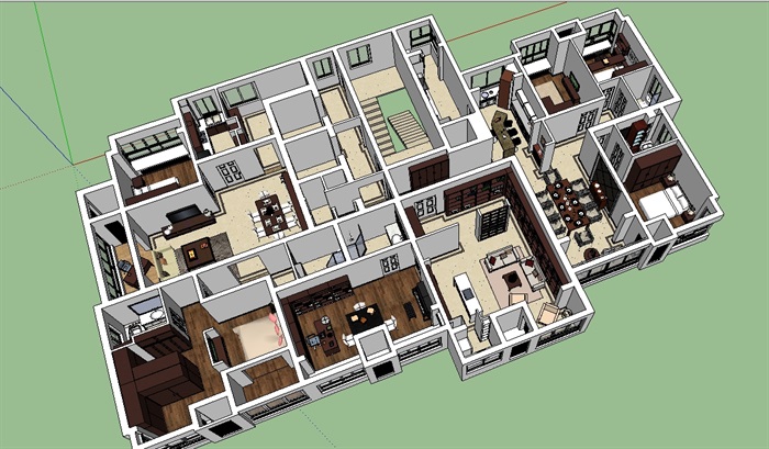 最新房屋设计3d模型,房屋3d模型设计软件